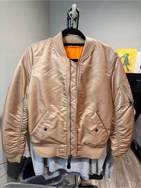 Alpha Industries Unisex Bomber Jacket Size XS Pre-Owned